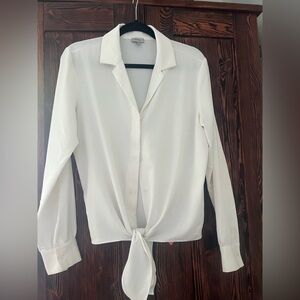 Tristan White Shirt Size Medium